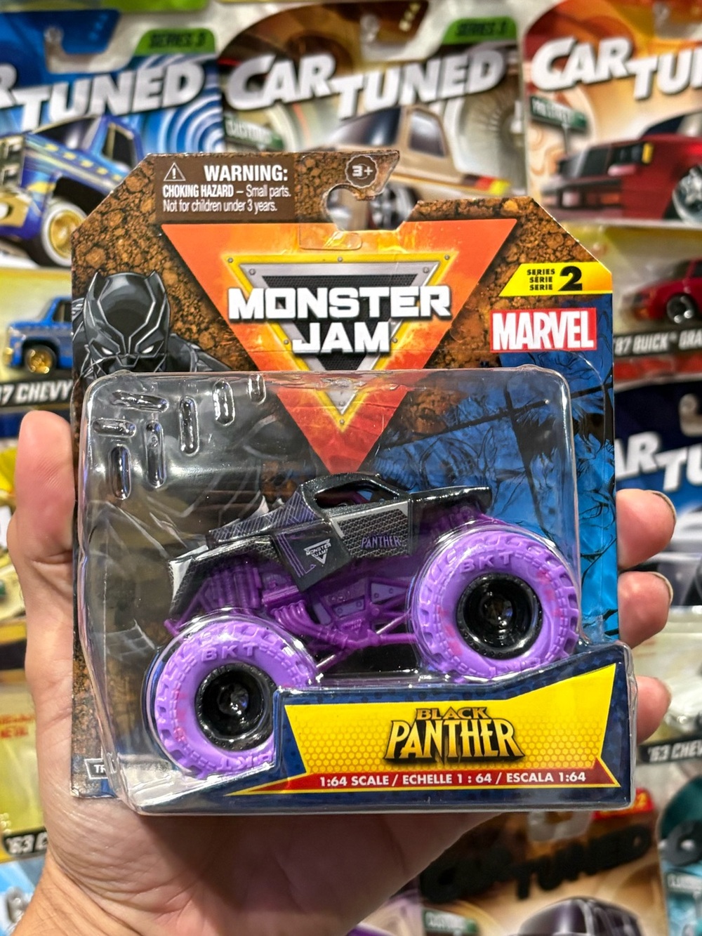 Monster Jam Black Panther Diecast monster truck collectible toy
